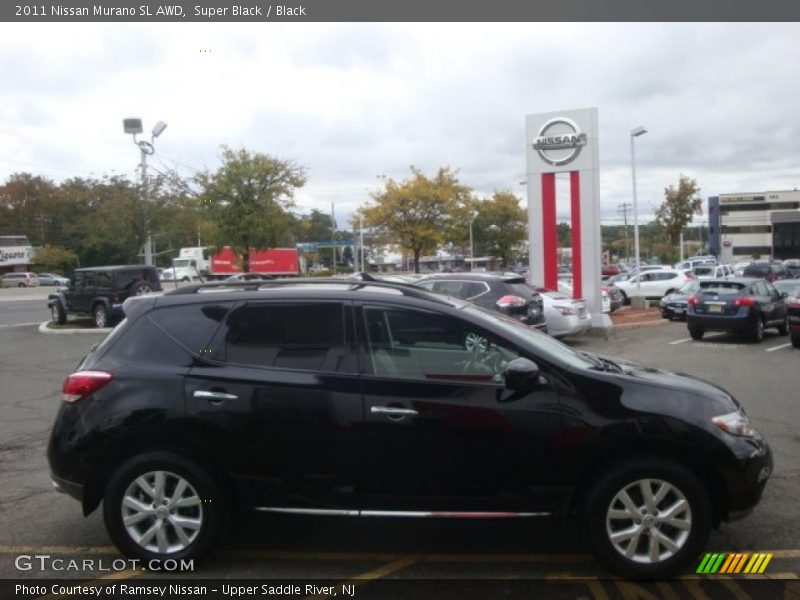 Super Black / Black 2011 Nissan Murano SL AWD