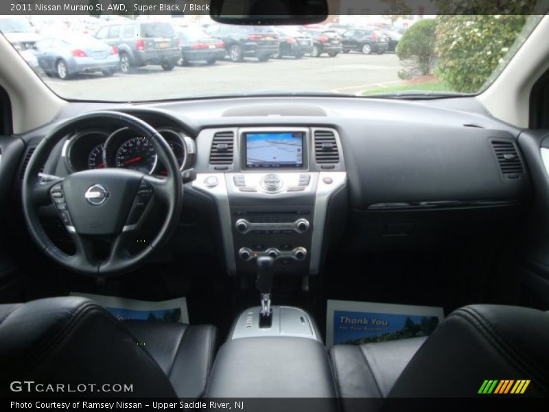 Super Black / Black 2011 Nissan Murano SL AWD