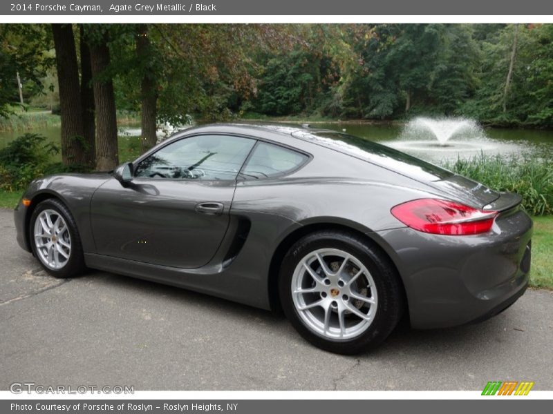 Agate Grey Metallic / Black 2014 Porsche Cayman
