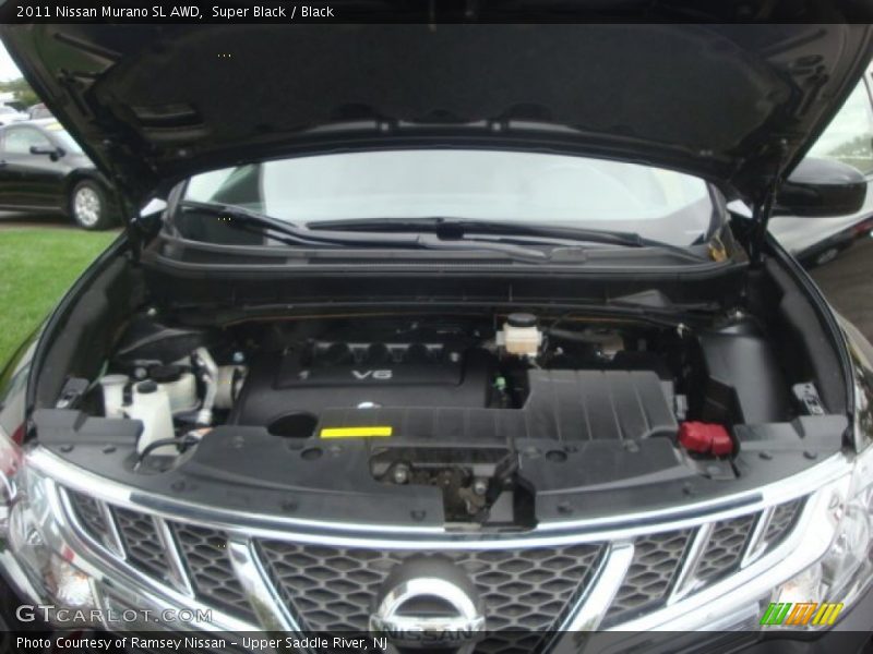 Super Black / Black 2011 Nissan Murano SL AWD