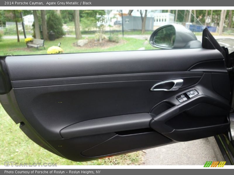 Agate Grey Metallic / Black 2014 Porsche Cayman