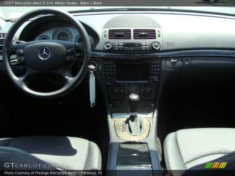 Black / Black 2007 Mercedes-Benz E 350 4Matic Sedan