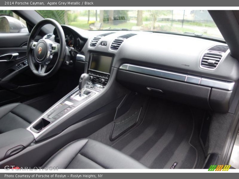 Agate Grey Metallic / Black 2014 Porsche Cayman