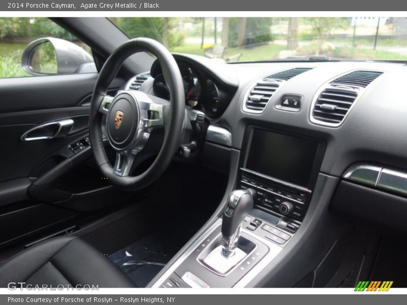 Agate Grey Metallic / Black 2014 Porsche Cayman