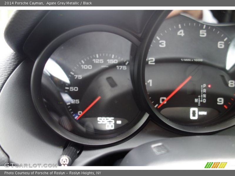 Agate Grey Metallic / Black 2014 Porsche Cayman