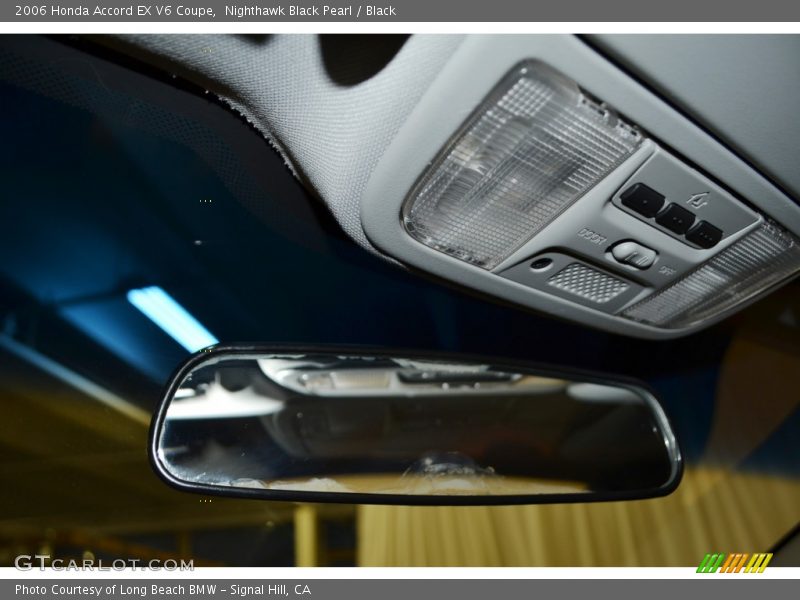 Nighthawk Black Pearl / Black 2006 Honda Accord EX V6 Coupe