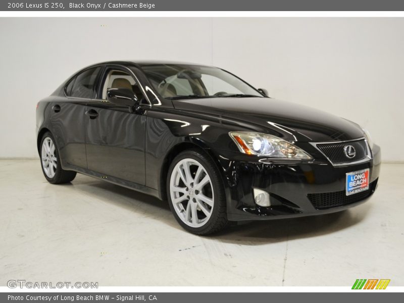 Black Onyx / Cashmere Beige 2006 Lexus IS 250
