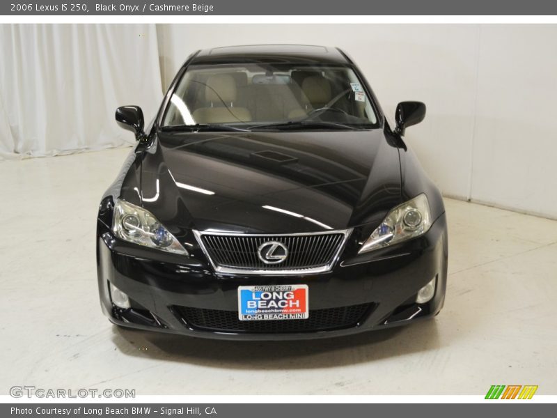Black Onyx / Cashmere Beige 2006 Lexus IS 250