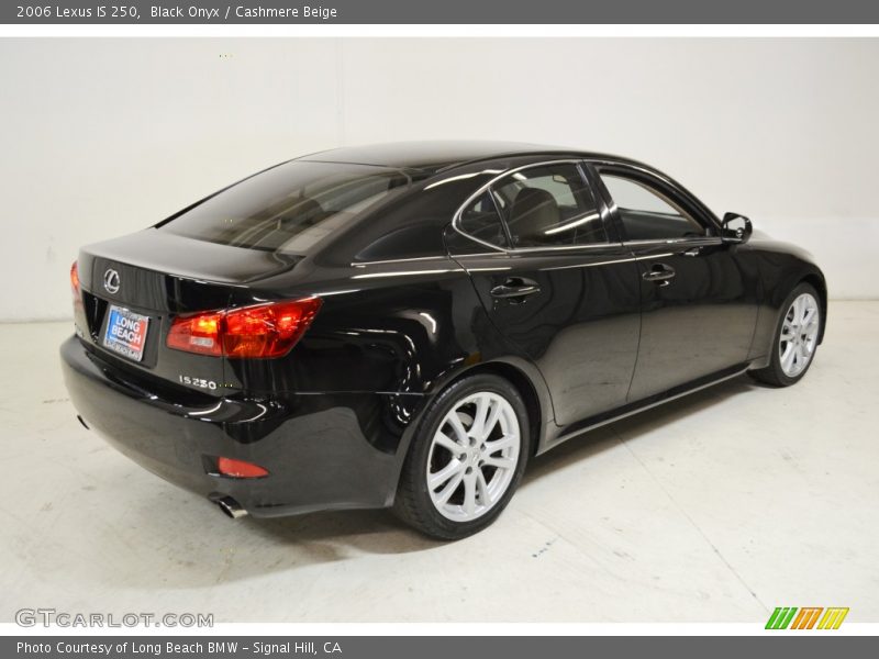 Black Onyx / Cashmere Beige 2006 Lexus IS 250