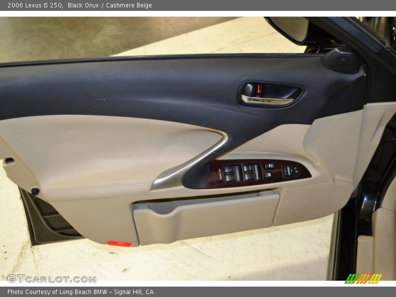 Black Onyx / Cashmere Beige 2006 Lexus IS 250