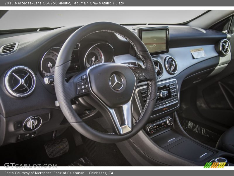 Dashboard of 2015 GLA 250 4Matic