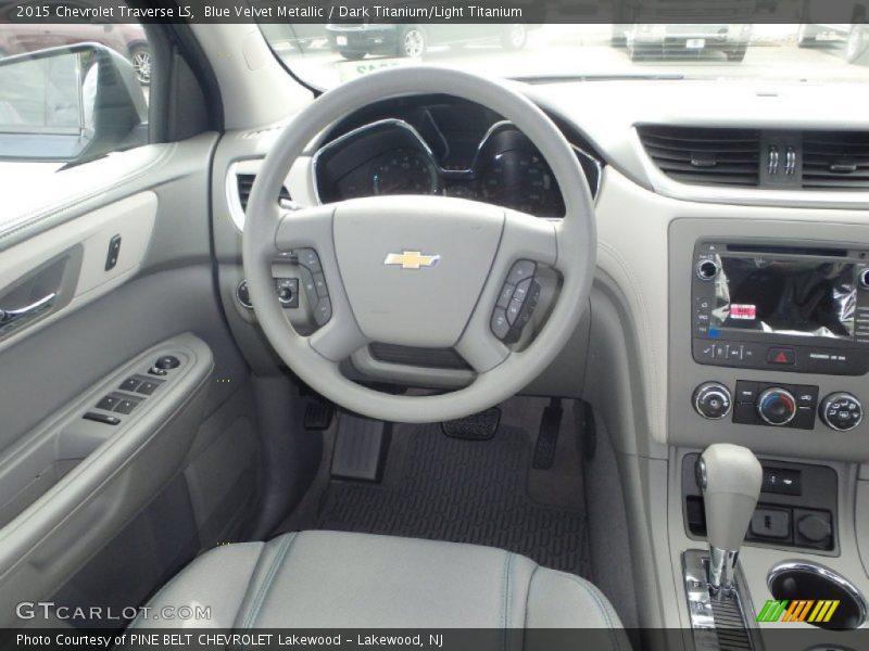 Blue Velvet Metallic / Dark Titanium/Light Titanium 2015 Chevrolet Traverse LS