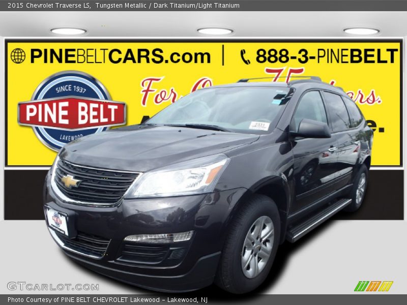 Tungsten Metallic / Dark Titanium/Light Titanium 2015 Chevrolet Traverse LS