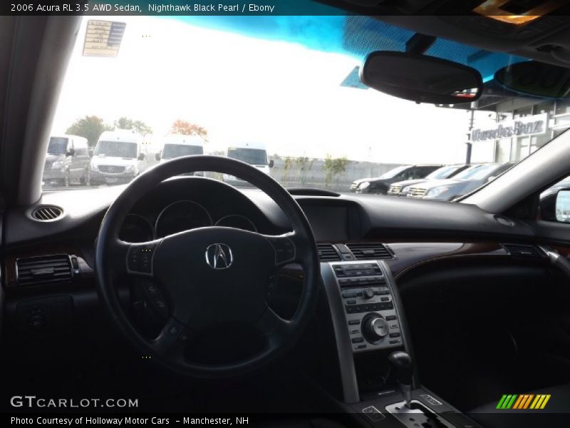 Nighthawk Black Pearl / Ebony 2006 Acura RL 3.5 AWD Sedan