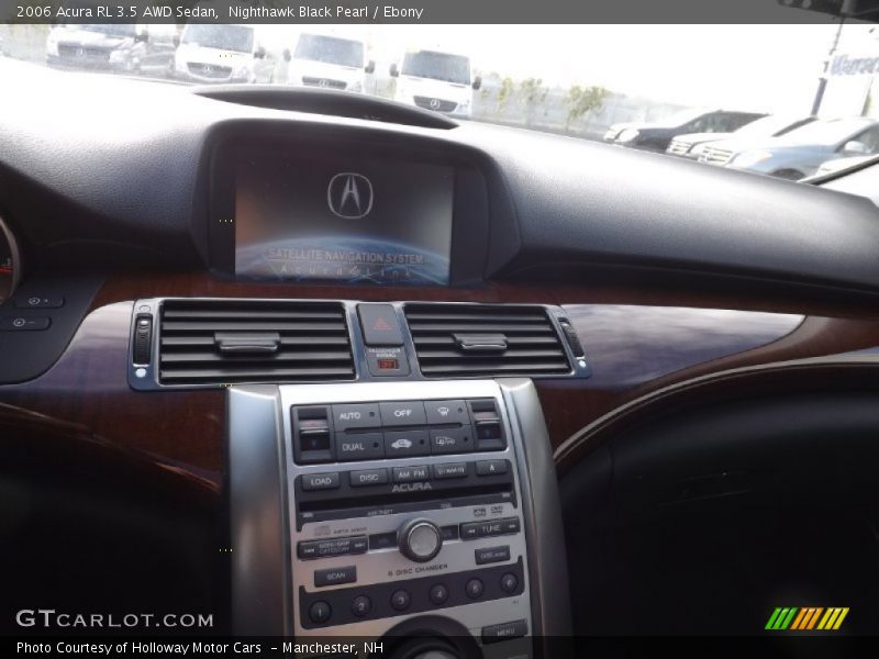Nighthawk Black Pearl / Ebony 2006 Acura RL 3.5 AWD Sedan