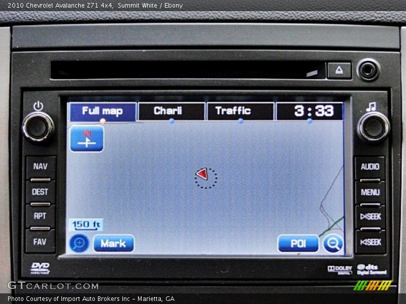 Summit White / Ebony 2010 Chevrolet Avalanche Z71 4x4