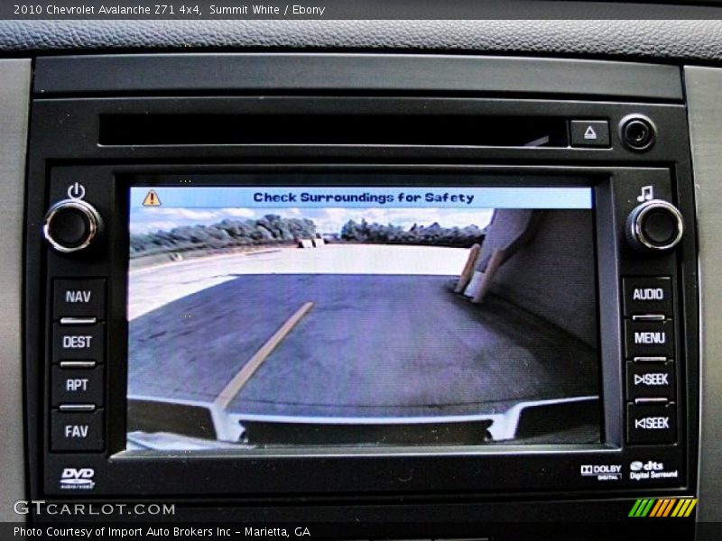 Summit White / Ebony 2010 Chevrolet Avalanche Z71 4x4