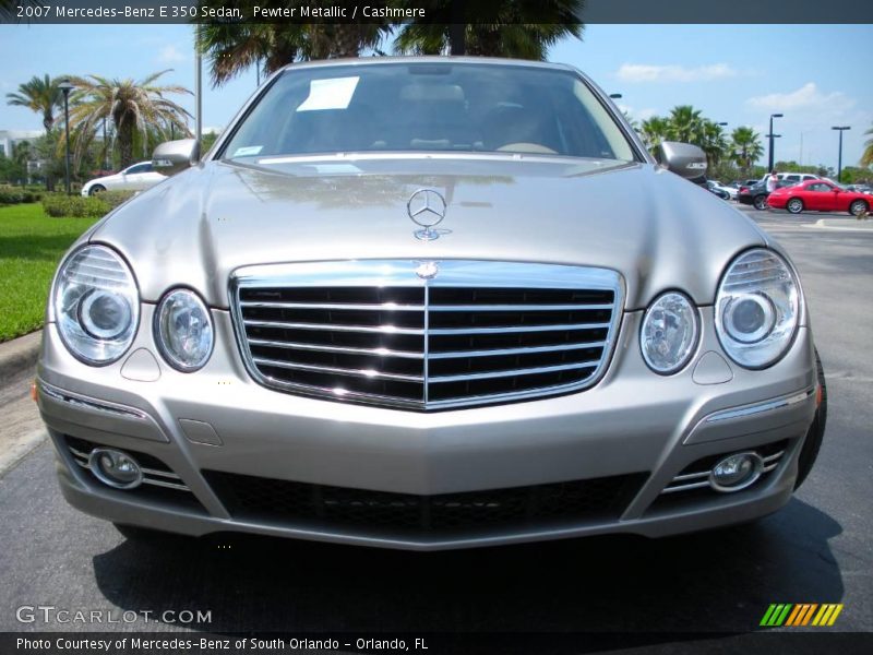 Pewter Metallic / Cashmere 2007 Mercedes-Benz E 350 Sedan
