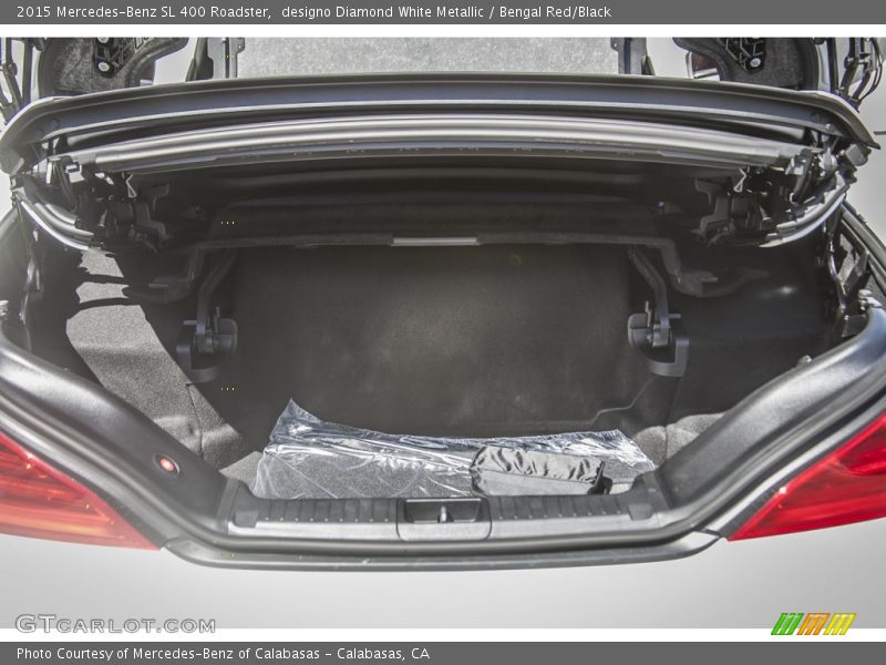  2015 SL 400 Roadster Trunk