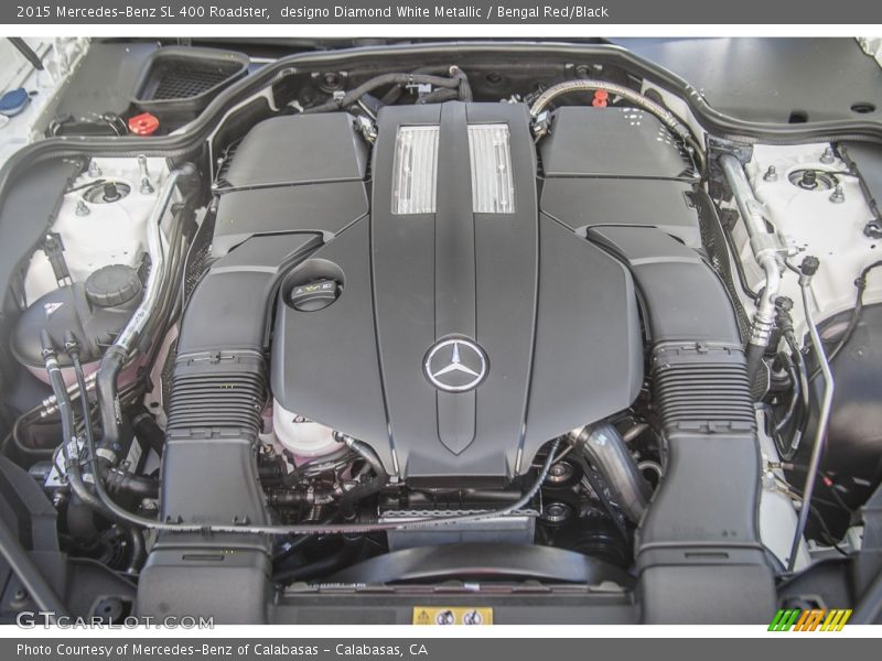  2015 SL 400 Roadster Engine - 3.0 Liter biturbo DOHC 24-Valve VVT V6