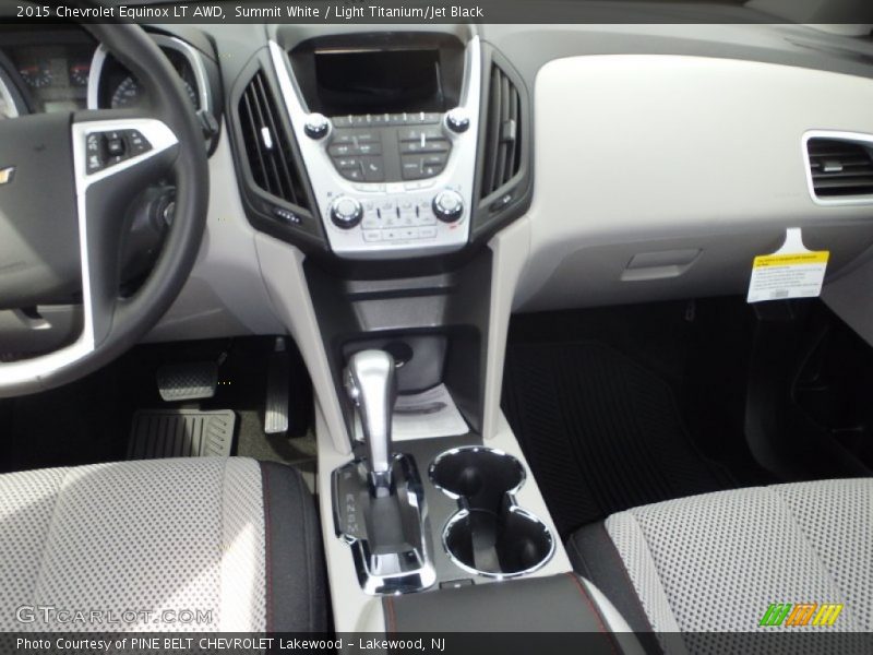 Summit White / Light Titanium/Jet Black 2015 Chevrolet Equinox LT AWD
