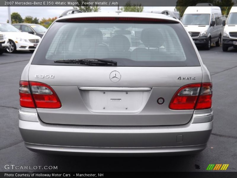 Pewter Metallic / Ash 2007 Mercedes-Benz E 350 4Matic Wagon