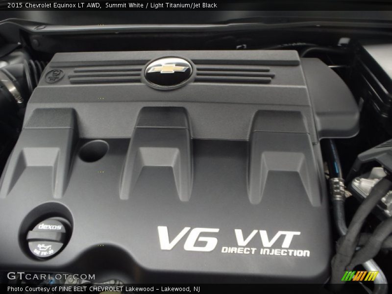 Summit White / Light Titanium/Jet Black 2015 Chevrolet Equinox LT AWD