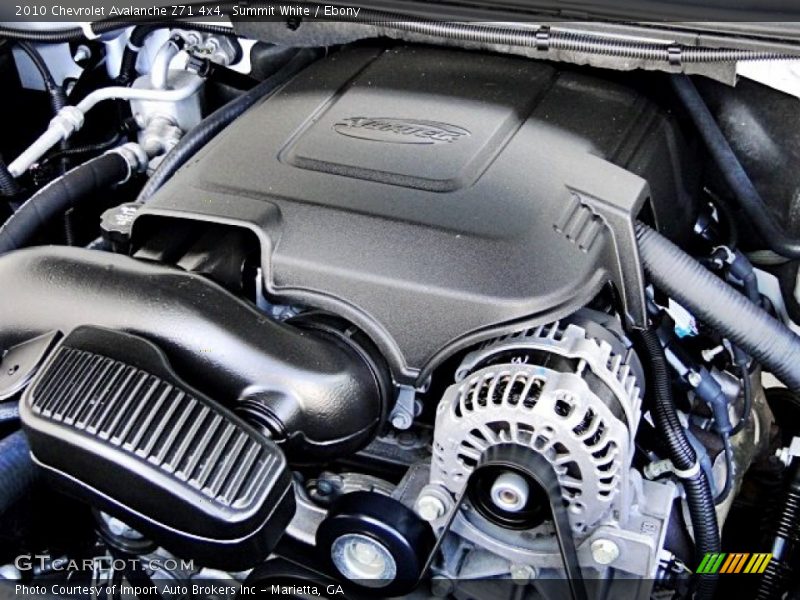 Summit White / Ebony 2010 Chevrolet Avalanche Z71 4x4