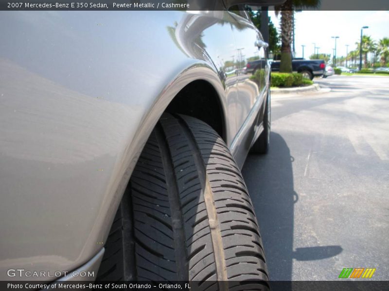 Pewter Metallic / Cashmere 2007 Mercedes-Benz E 350 Sedan