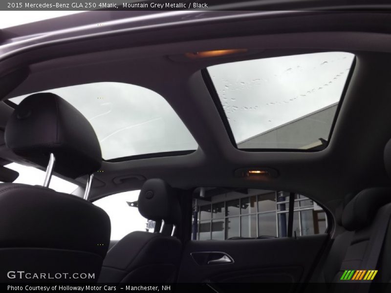 Mountain Grey Metallic / Black 2015 Mercedes-Benz GLA 250 4Matic