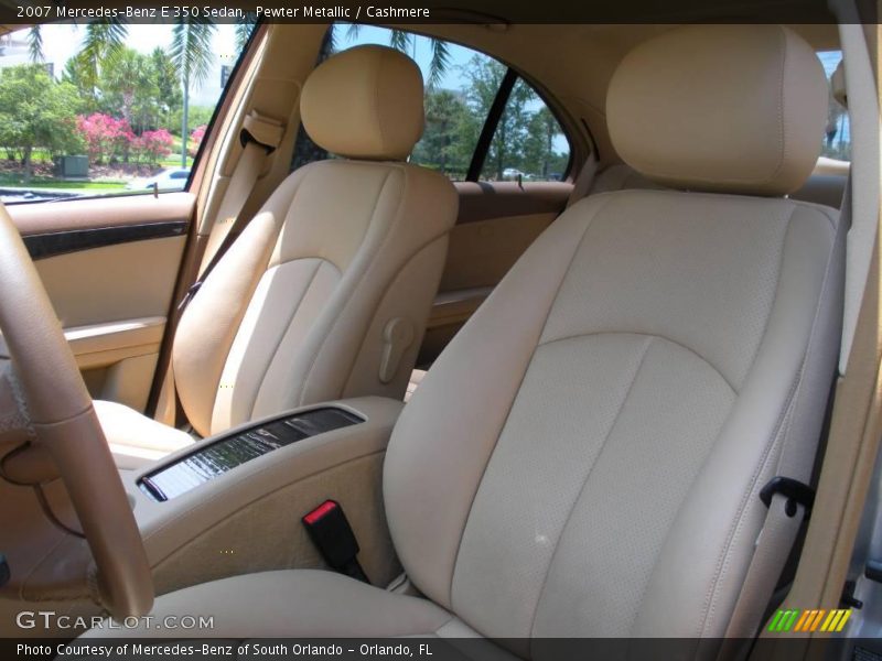 Pewter Metallic / Cashmere 2007 Mercedes-Benz E 350 Sedan