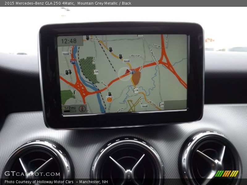 Navigation of 2015 GLA 250 4Matic