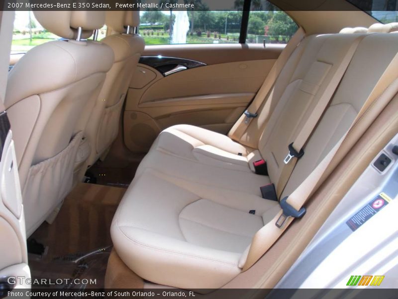 Pewter Metallic / Cashmere 2007 Mercedes-Benz E 350 Sedan