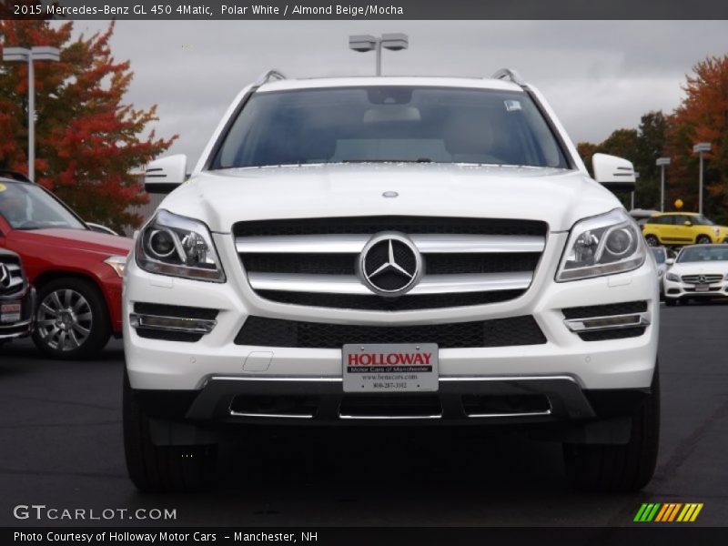 Polar White / Almond Beige/Mocha 2015 Mercedes-Benz GL 450 4Matic