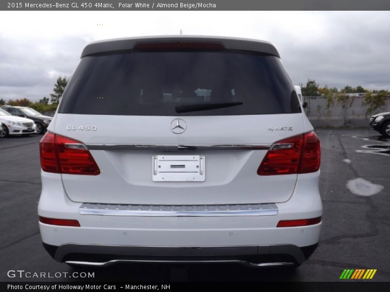 Polar White / Almond Beige/Mocha 2015 Mercedes-Benz GL 450 4Matic