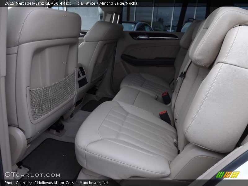 Polar White / Almond Beige/Mocha 2015 Mercedes-Benz GL 450 4Matic