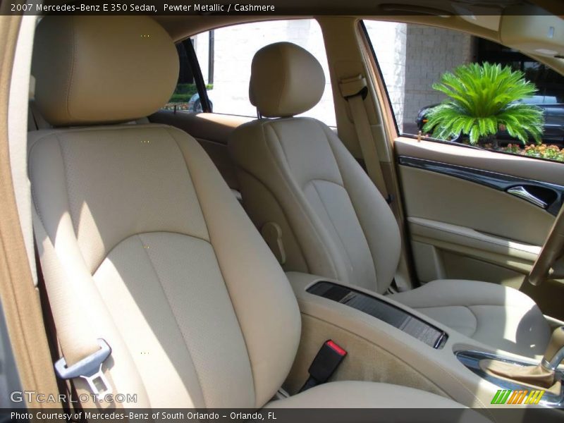 Pewter Metallic / Cashmere 2007 Mercedes-Benz E 350 Sedan