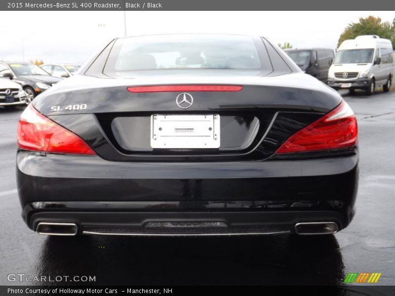 Black / Black 2015 Mercedes-Benz SL 400 Roadster