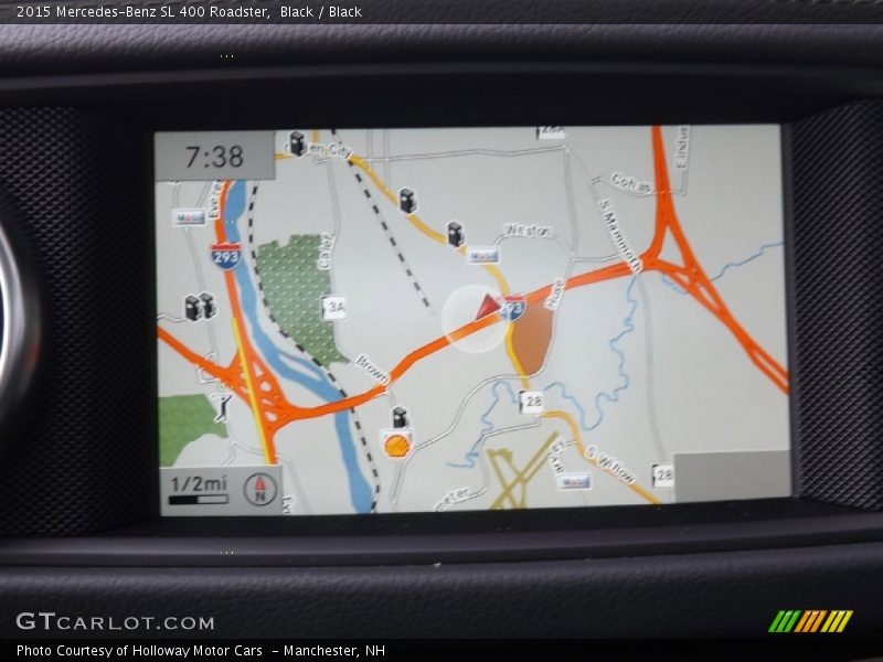 Navigation of 2015 SL 400 Roadster