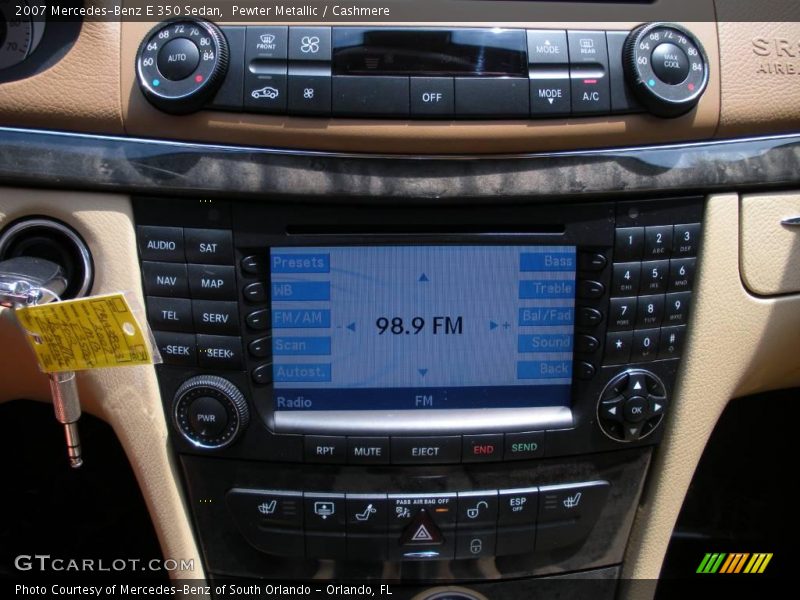Pewter Metallic / Cashmere 2007 Mercedes-Benz E 350 Sedan