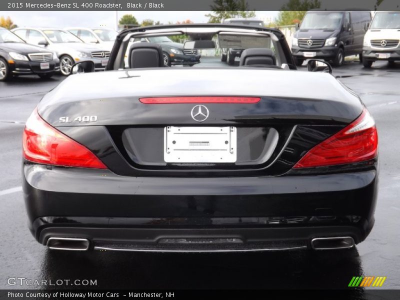 Black / Black 2015 Mercedes-Benz SL 400 Roadster