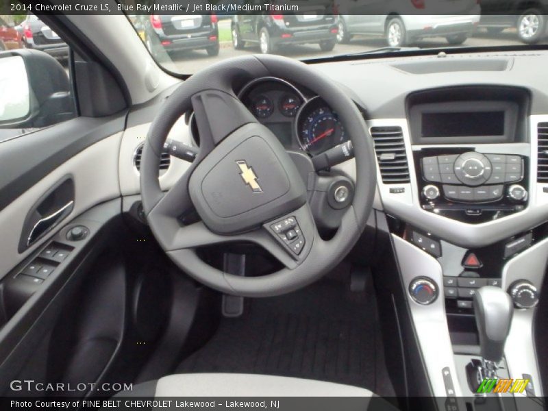 Blue Ray Metallic / Jet Black/Medium Titanium 2014 Chevrolet Cruze LS