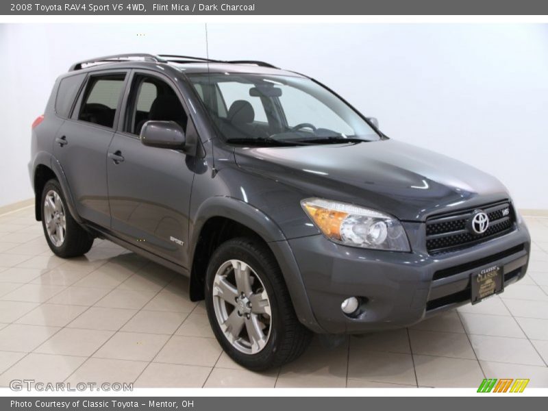 Flint Mica / Dark Charcoal 2008 Toyota RAV4 Sport V6 4WD