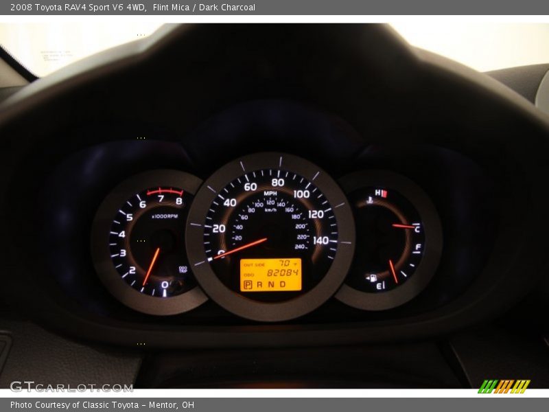  2008 RAV4 Sport V6 4WD Sport V6 4WD Gauges