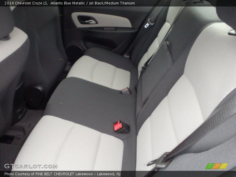 Atlantis Blue Metallic / Jet Black/Medium Titanium 2014 Chevrolet Cruze LS