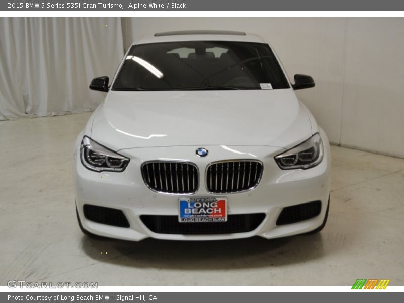 Alpine White / Black 2015 BMW 5 Series 535i Gran Turismo
