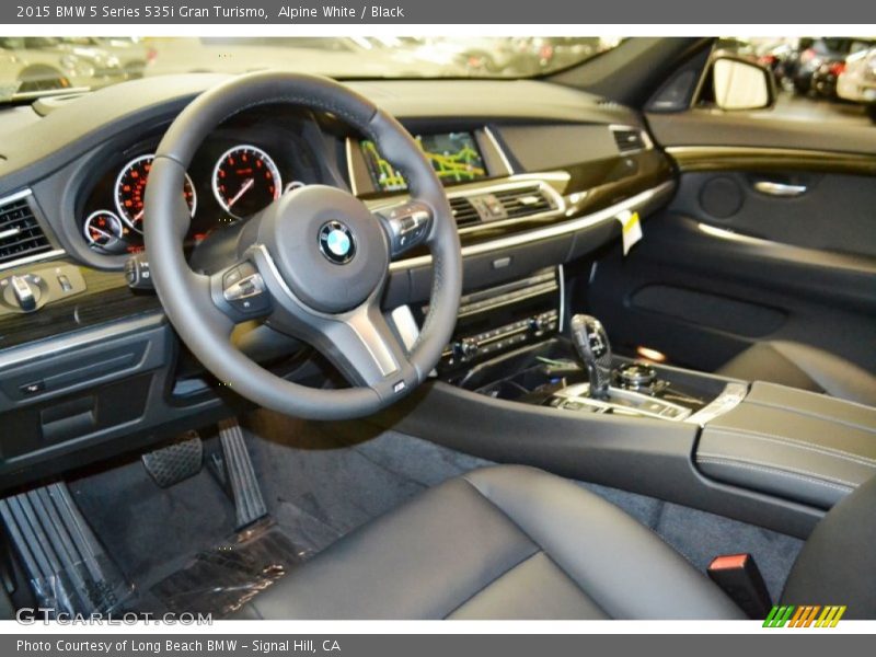  2015 5 Series 535i Gran Turismo Black Interior