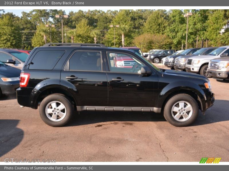 Ebony Black / Stone 2012 Ford Escape XLT V6