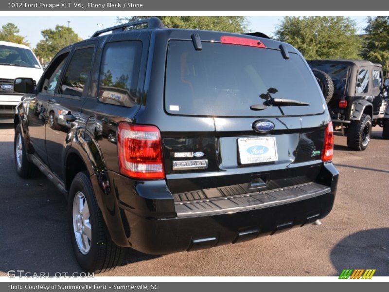Ebony Black / Stone 2012 Ford Escape XLT V6
