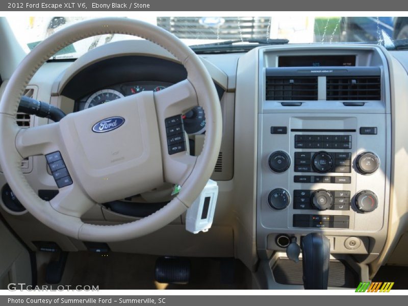 Ebony Black / Stone 2012 Ford Escape XLT V6